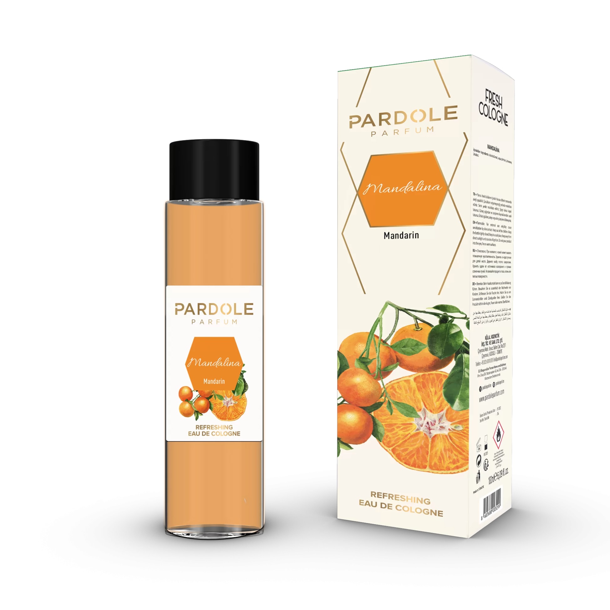 image_1950 Mandalina Kolonyası 180ml. - Görsel 1